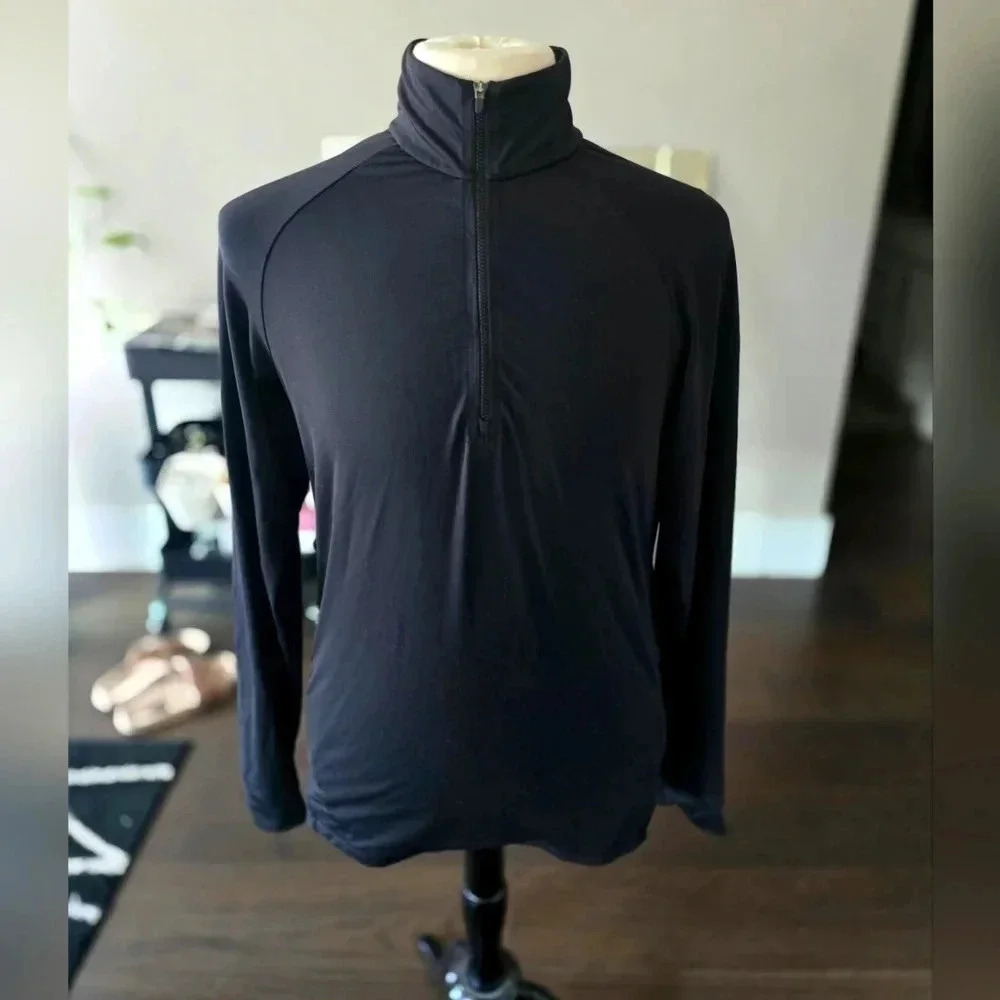 Large RYU Mens 1/3 Zip Light Weight Jacket